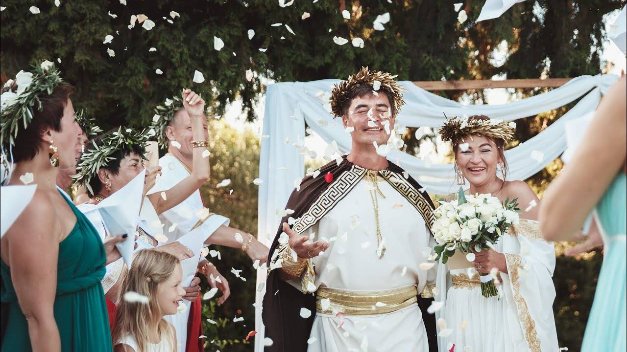 Как составить букет невесты в греческом стиле
