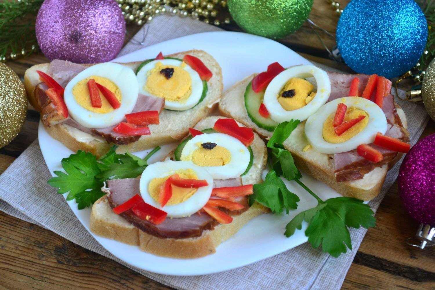 Смотри! рецепты бутербродов на новый год 2019 с фото простые и вкусные